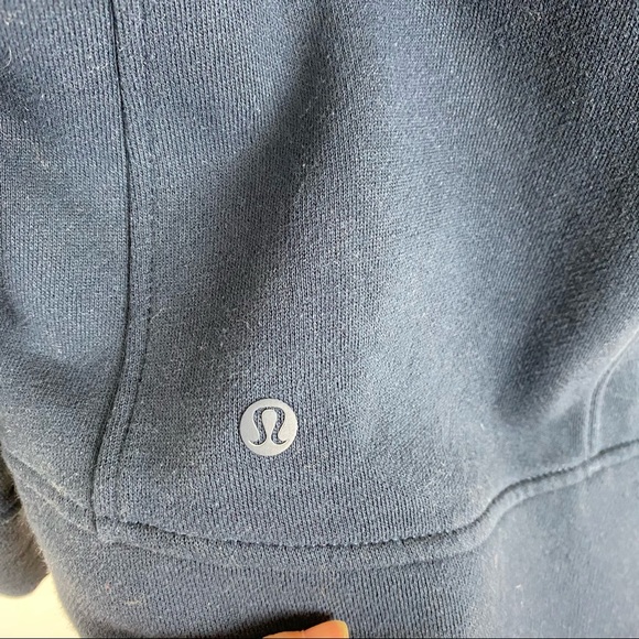 Lululemon Navy Fleece to Be True Zip Up Jacket 4 - Picture 8 of 8
